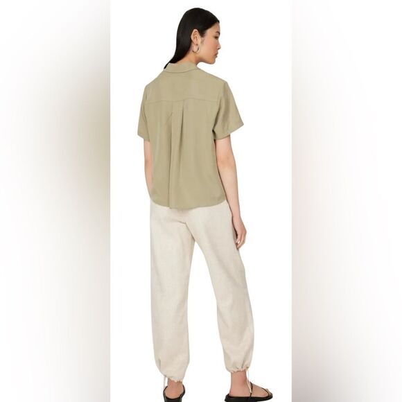 Samsoe Mina Shirt Blouse Size Large - Picture 3 of 9